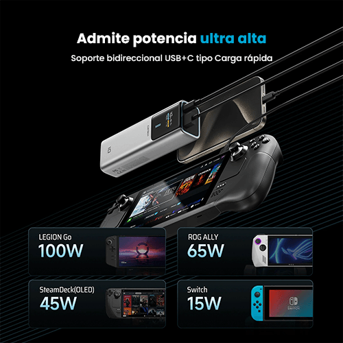 CUKTECH 10 Powerbank 150W max 10000mAh P+Series 1C1A