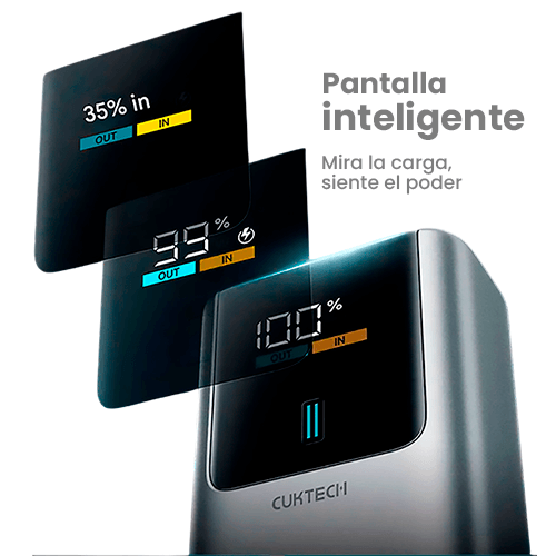 CUKTECH 10 Mini Powerbank 10000mAh 55W Max Gray