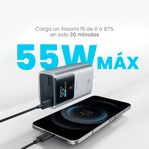 CUKTECH 10 Mini Powerbank 10000mAh 55W Max Gray