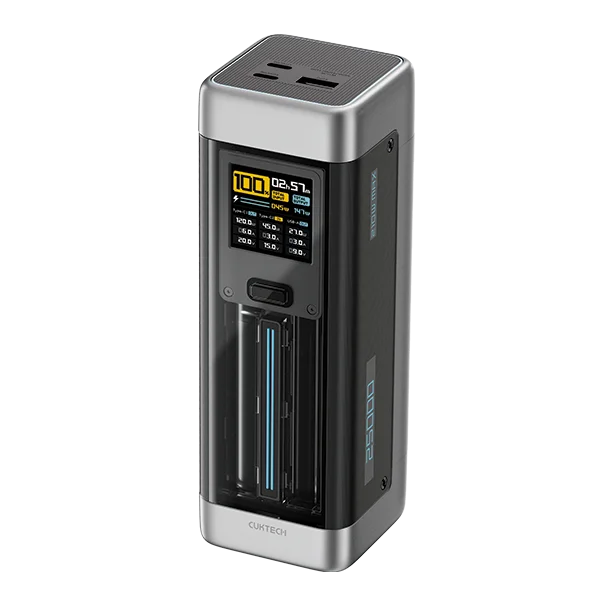 CUKTECH 20 Power Bank 25000mAh 210W P+Series (P23) Silver Gray