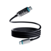 CUKTECH CTC615P Cable USB-C 240W 6A con Pantalla OLED — 1.5m