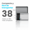 CUKTECH 10 Mini Cargador GaN 120W 3 Puertos USB-C