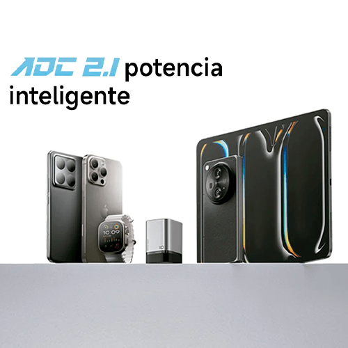CUKTECH 10 Mini Cargador GaN 120W 3 Puertos USB-C