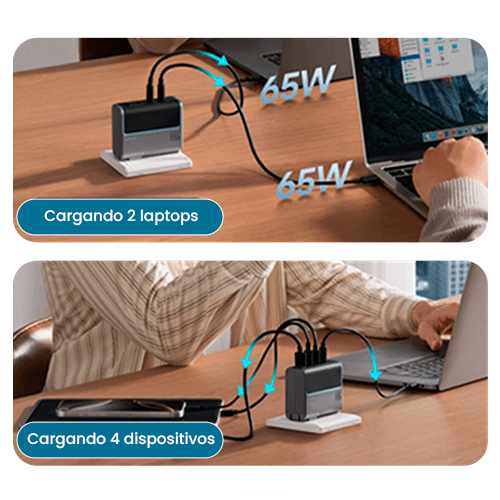 CUKTECH 15 Cargador GaN 140W Ultra Slim — 1 Puerto USB-C