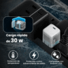 CUKTECH AC30S Cargador GaN 30W Mini