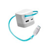 CUKTECH CP6 Cargador GaN 67W con Cable Retráctil
