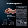 CUKTECH CMC615P Cable USB-C Magnético Trenzado 240W 6A — 1.5m