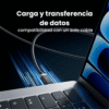 CUKTECH CMC615P Cable USB-C Magnético Trenzado 240W 6A — 1.5m