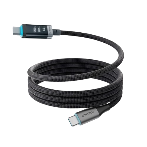 CUKTECH CMC615P Cable USB-C Magnético Trenzado 240W 6A — 1.5m